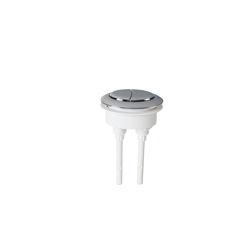 Universal Dual Flush Push Button Toilet Water Tank Oval Replacement