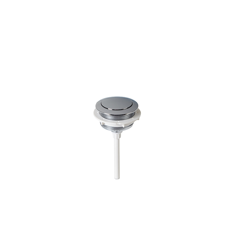 15mm Chrome-plated Dual-Function Toilet Flush Button Activation Push-Button ABS 