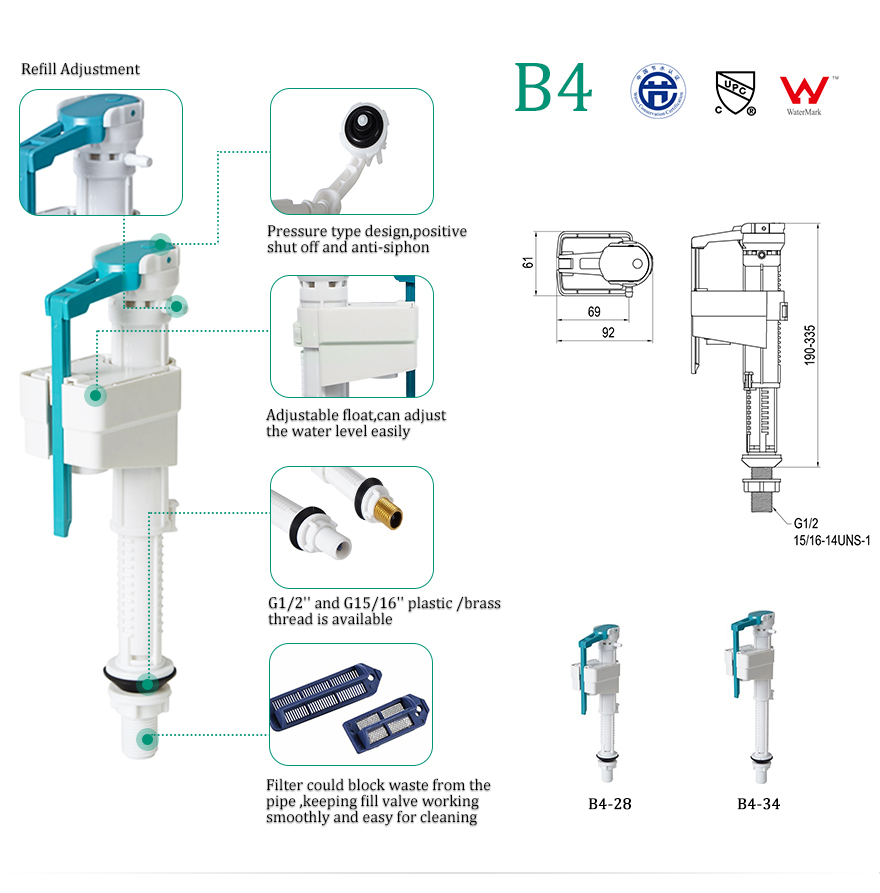 Replacing AntiSiphon Water Saving Toilet Fill Valve