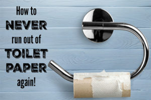 HUMOR:  When your toilet paper are running our of,Just give HTD Bidet a call