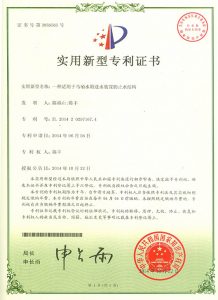 Patent Certificate