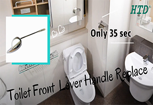 How to Fix  HTD Toilet Handle Cistern Flush Lever